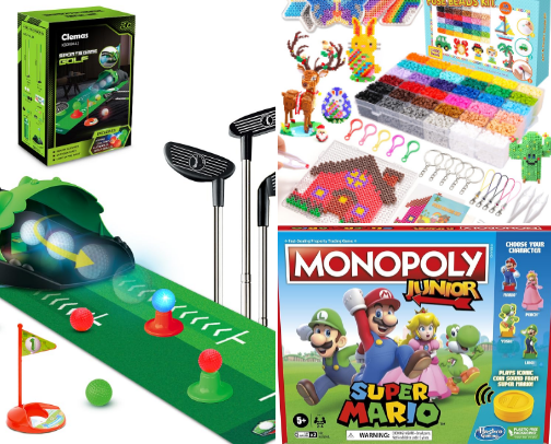 Christmas gift ideas for a 5 year old!! cover photo collage