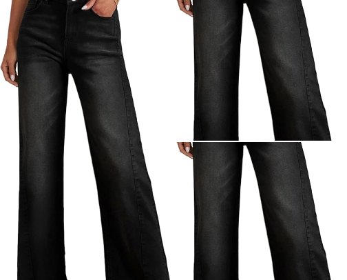 Wide Leg Jeans Outfit Ideas for When You Want to Look Effortless cover photo collage