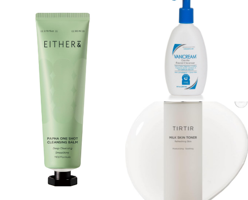 My 2026 Night Skincare Routine cover photo collage