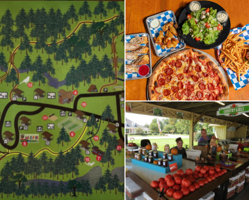 Things to do/Places to eat in Monroe/West Monroe, LA cover photo collage