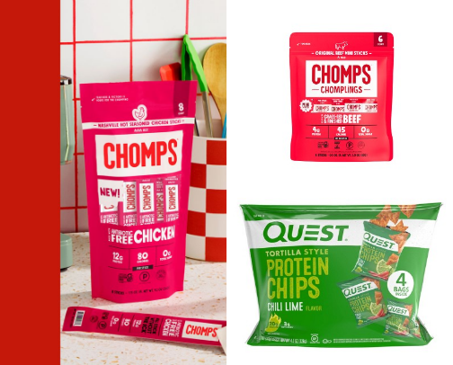 Healthier Snacks cover photo collage
