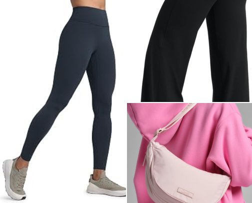 Gym clothes & necessities cover photo collage