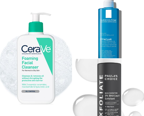 My Best Skincare Products for Oily Skin cover photo collage