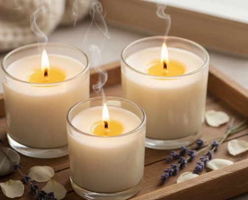 Soothing Care Candles! cover photo collage