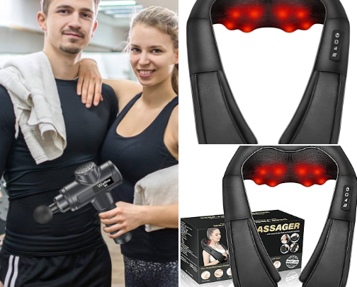 Massager cover photo collage