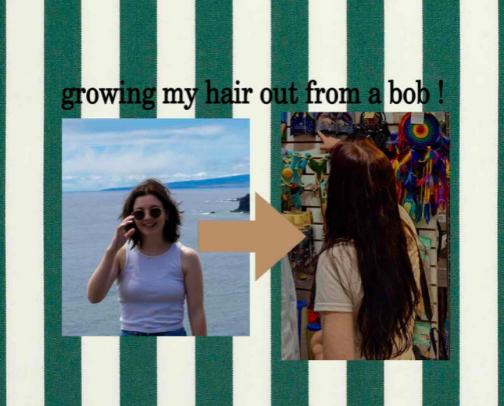 growing my hair out from a bob cover photo collage