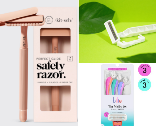 So soft and so clean shaving/ razors and more! cover photo collage