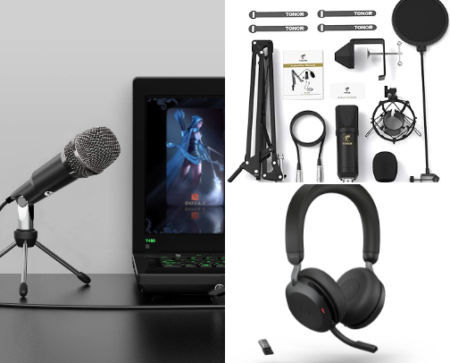 Zoom-Ready Audio Under €100 cover photo collage