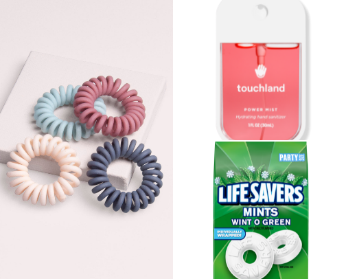 Whats in my purse cover photo collage