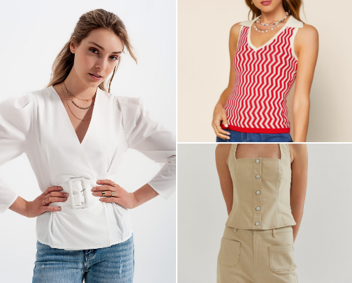 Clothing that follows trends but also you! cover photo collage