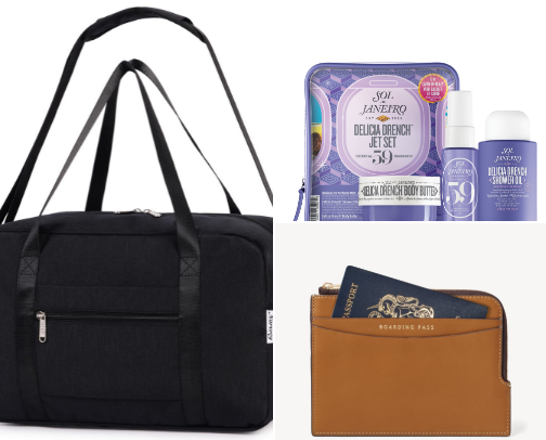 Travel essentials cover photo collage