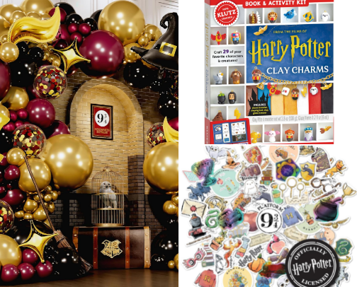 A Wizard World Birthday Party cover photo collage