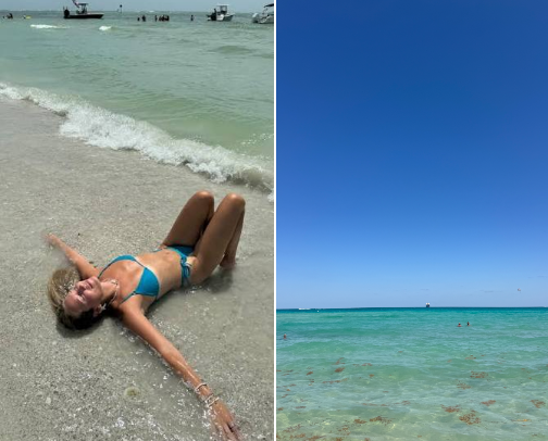 Fav Beach Outfits + Accesories cover photo collage