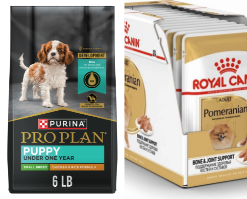 Purina Pro Plan Puppy Small Breed - DHA +probiotics cover photo collage