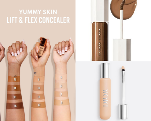 Top Concealers cover photo collage