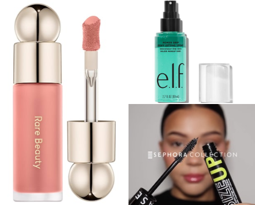 makeup products i live for cover photo collage