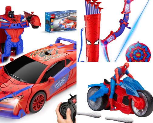 Popular toys cover photo collage