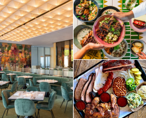 Houston's Best Restaurants cover photo collage