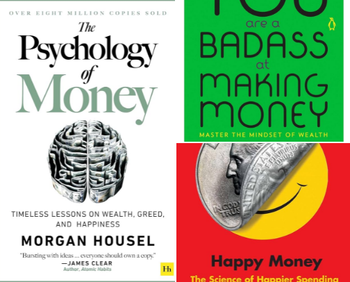 Money, Mindset, Manifest cover photo collage