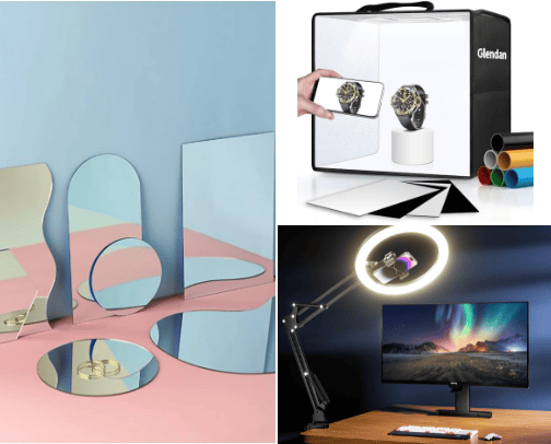 Props Set for Your Own Photo Studio cover photo collage