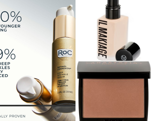 Favorite skin care cover photo collage