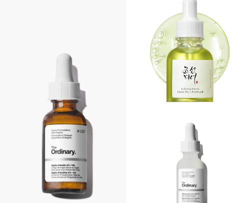 Skincare cover photo collage