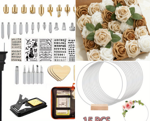 Crafting supplies, that are a must in my stash... cover photo collage