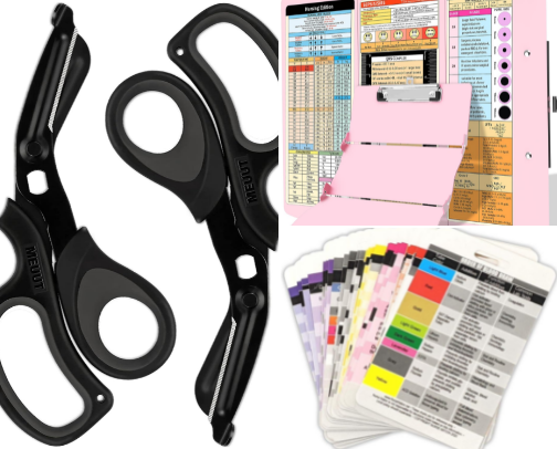 Clinical Starter Kit for Nursing Students cover photo collage