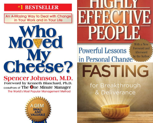 My Favorite Self-Development Books cover photo collage