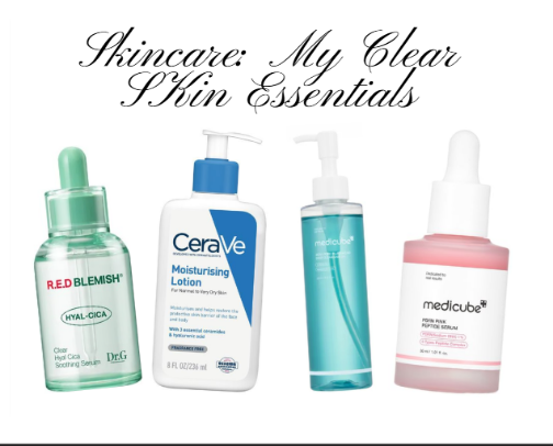 Skincare: My Clear Skin Essentials cover photo collage
