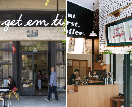 Los Angeles Caffeine Dealers cover photo collage