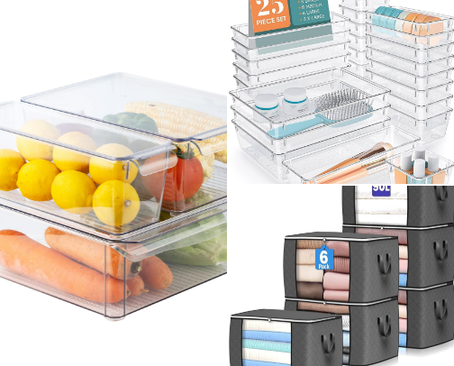 Organized life = less chaos cover photo collage