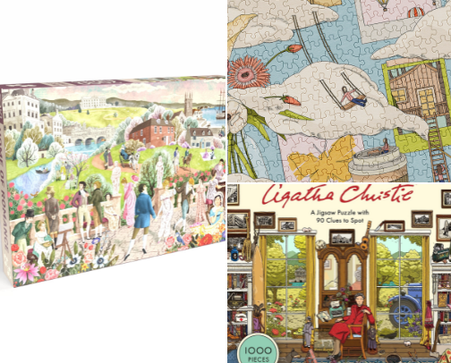 Your Next Favorite Puzzle: Puzzle Brands I Love cover photo collage