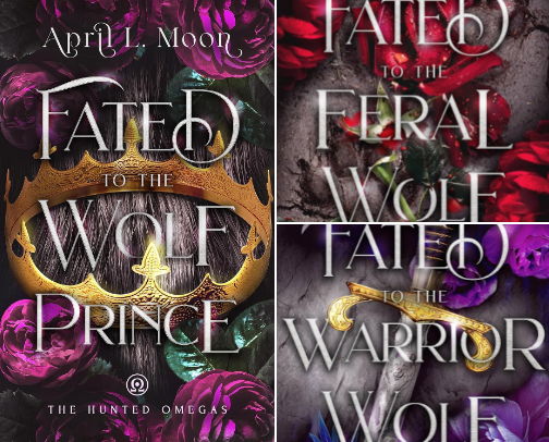Save & Read - Fated to the Wolf Prince: A Fated Mates Wolf Shifter Paranormal Romance (The Hunted Omegas Book 1) fan reading list cover photo collage