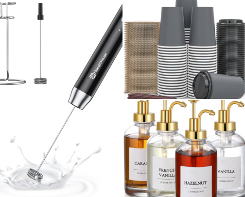Fall Coffee Station Essentials | Cozy Home Café & Party Bar cover photo collage