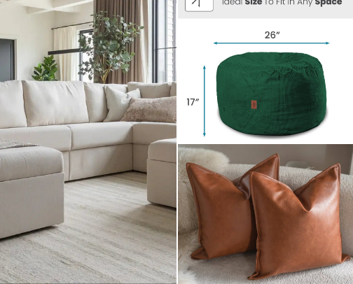 Pet Friendly Home Decor & Furniture cover photo collage