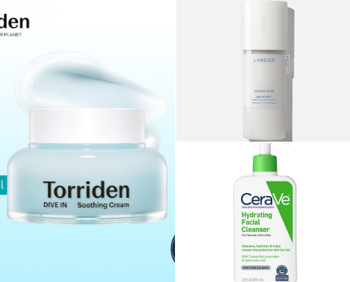 recommendations for keeping skin healthy and hydrated cover photo collage