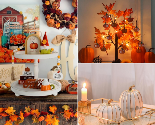 Fall vibes cover photo collage
