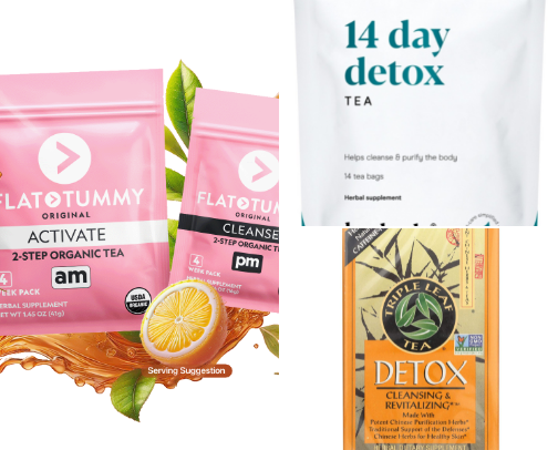 Teas & Supplements That have Helped me Lose Weight cover photo collage