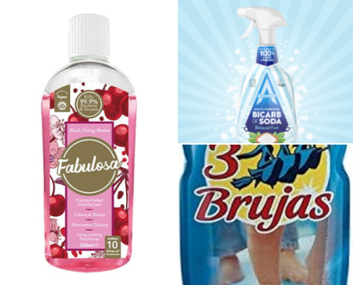Kitchen clean product list🫧✨🫶🏻 cover photo collage