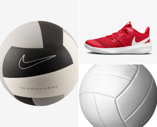 Volleyball kit cover photo collage