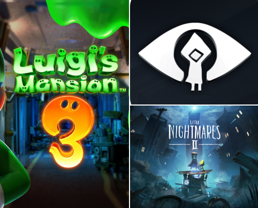Halloween Games for Nintendo Switch 🎃 cover photo collage