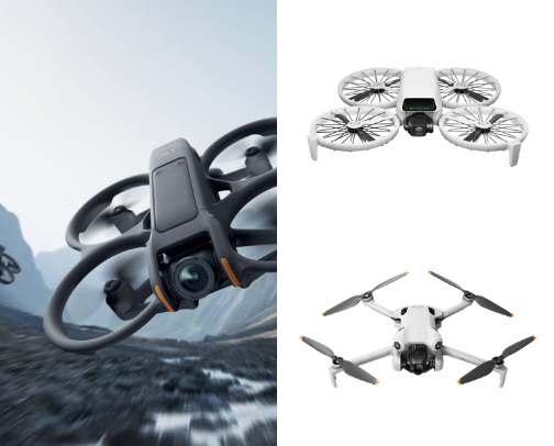 Top 5 DJI drones for beginners (2026) cover photo collage