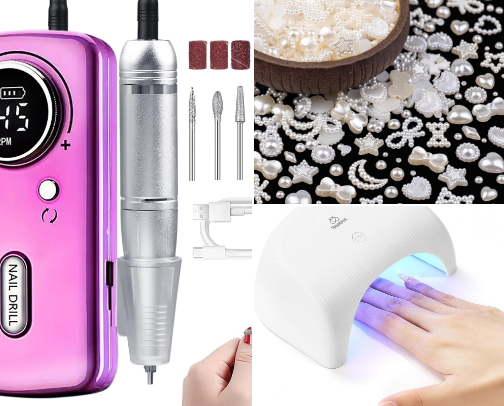 Essentials for Doing Your Nails at Home cover photo collage