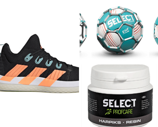 Items for sports: Basketball, Handball, Soccer/Football cover photo collage