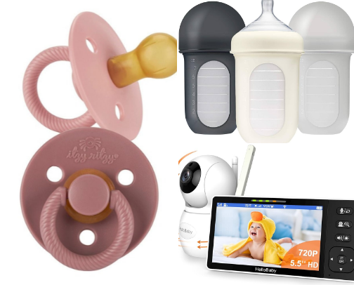 Our Tiny Human Must-Haves cover photo collage