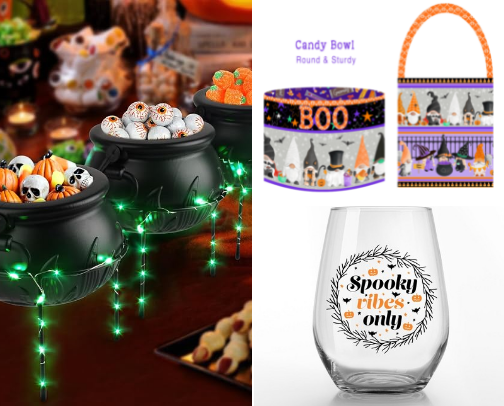 Halloween Home & Decor Finds cover photo collage
