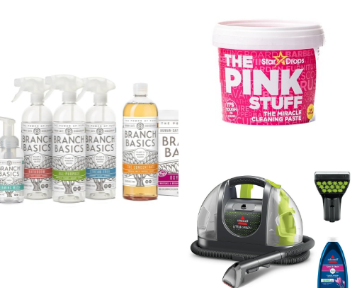 From Grime to Glow: My Go-To Cleaners 🧼✨ cover photo collage