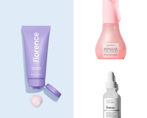 holy skincare cover photo collage