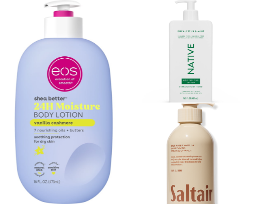 My go-to bodycare picks cover photo collage